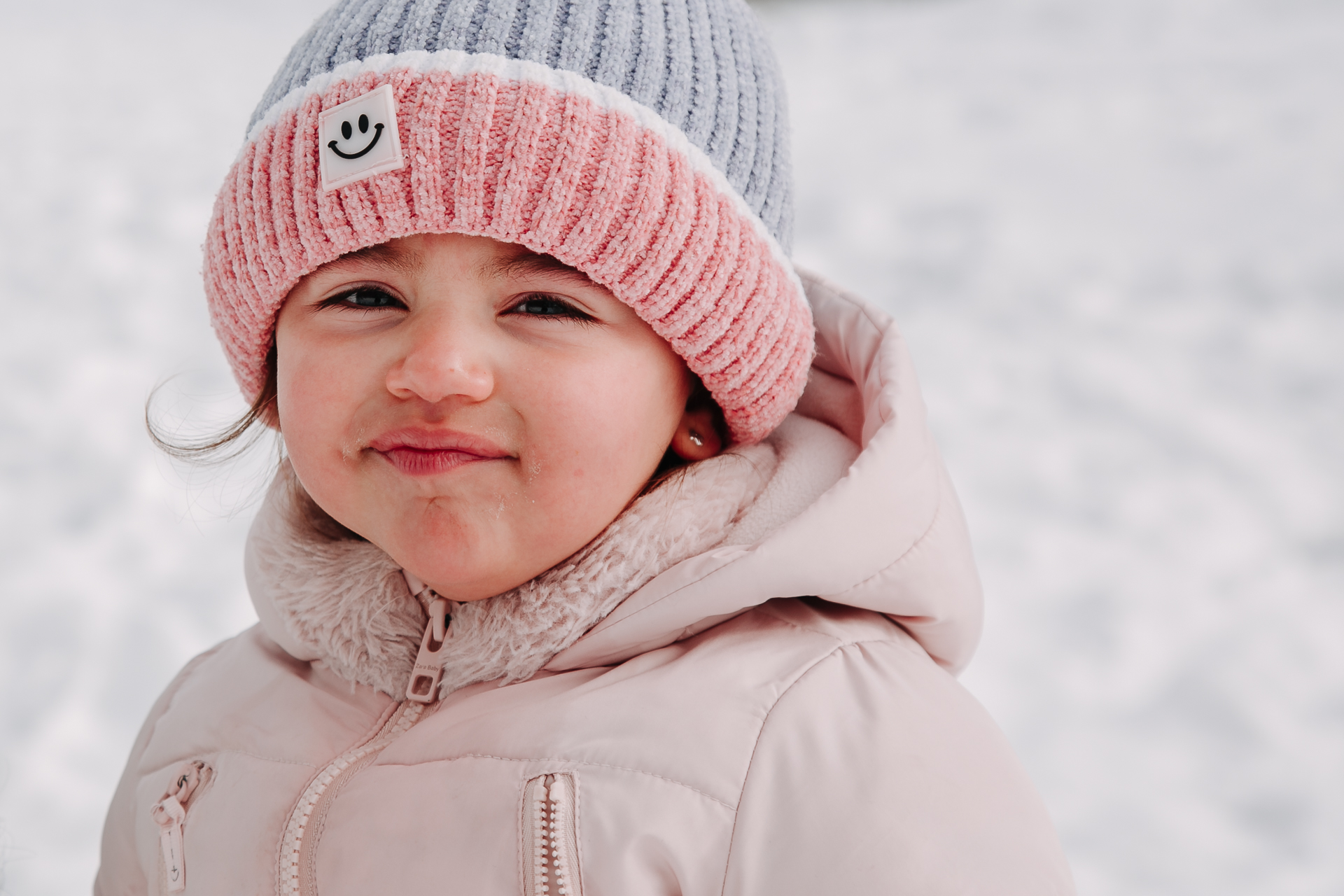 fotos familia nieve reportaje infantil