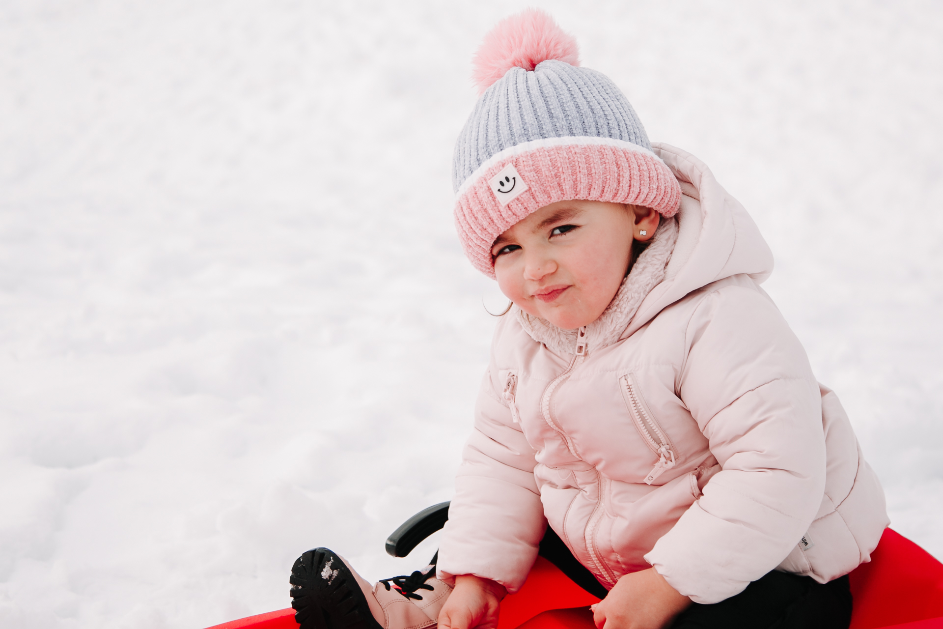 sesion de fotos en la nieve