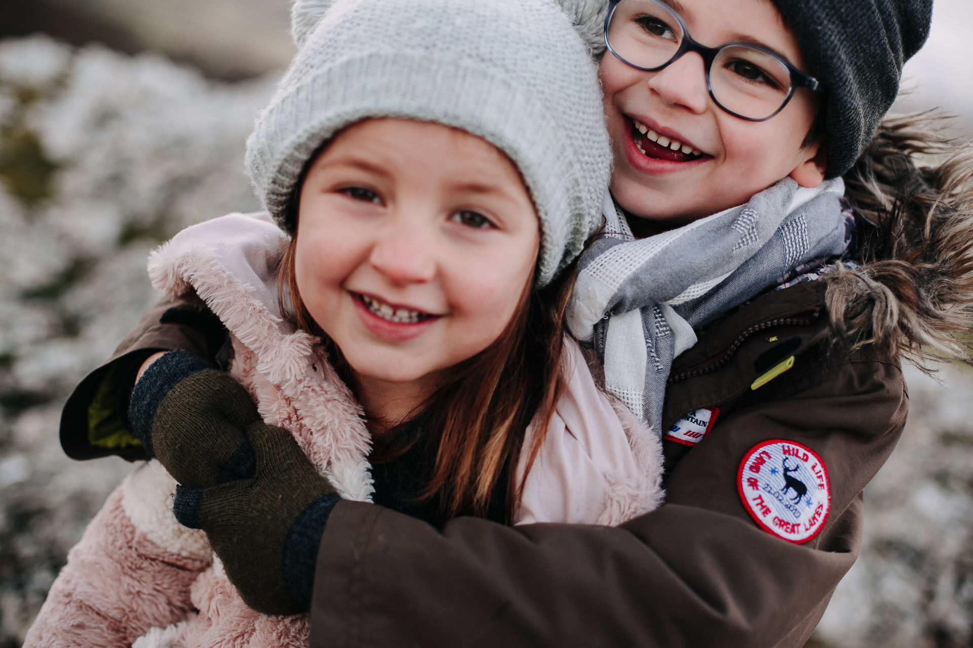 fotos de familia en la nieve barcelona