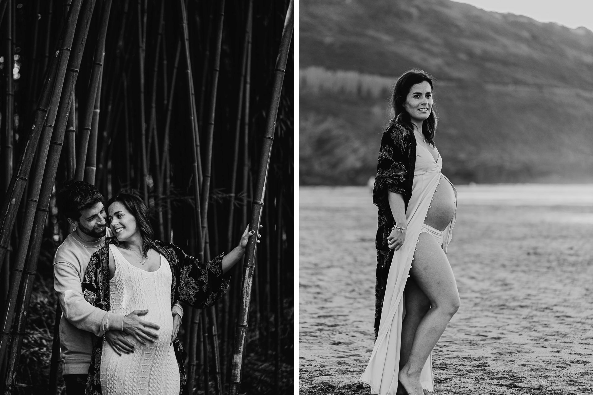 reportaje fotos embarazada en la playa