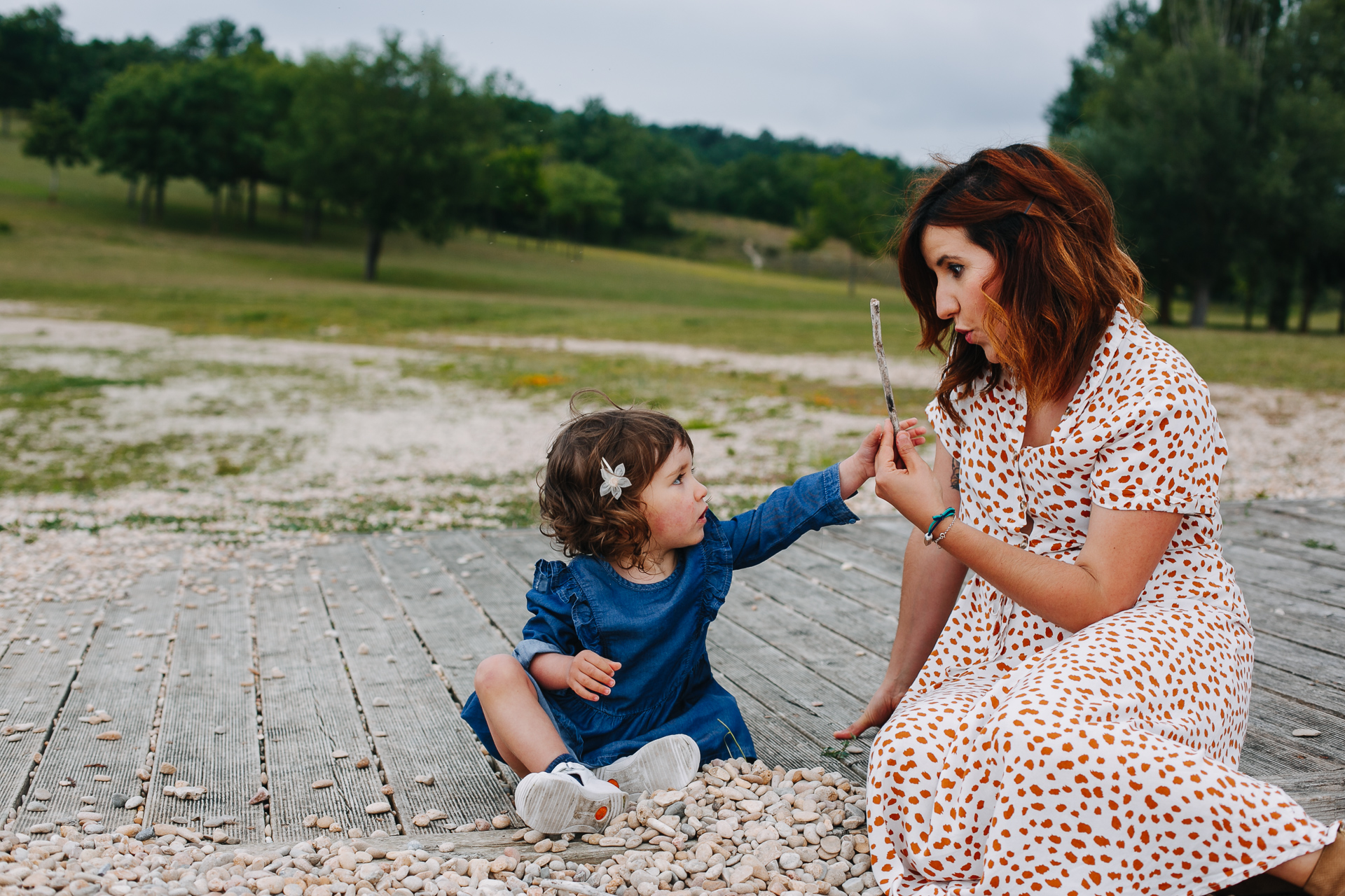 fotos de familia en el campo barcelona