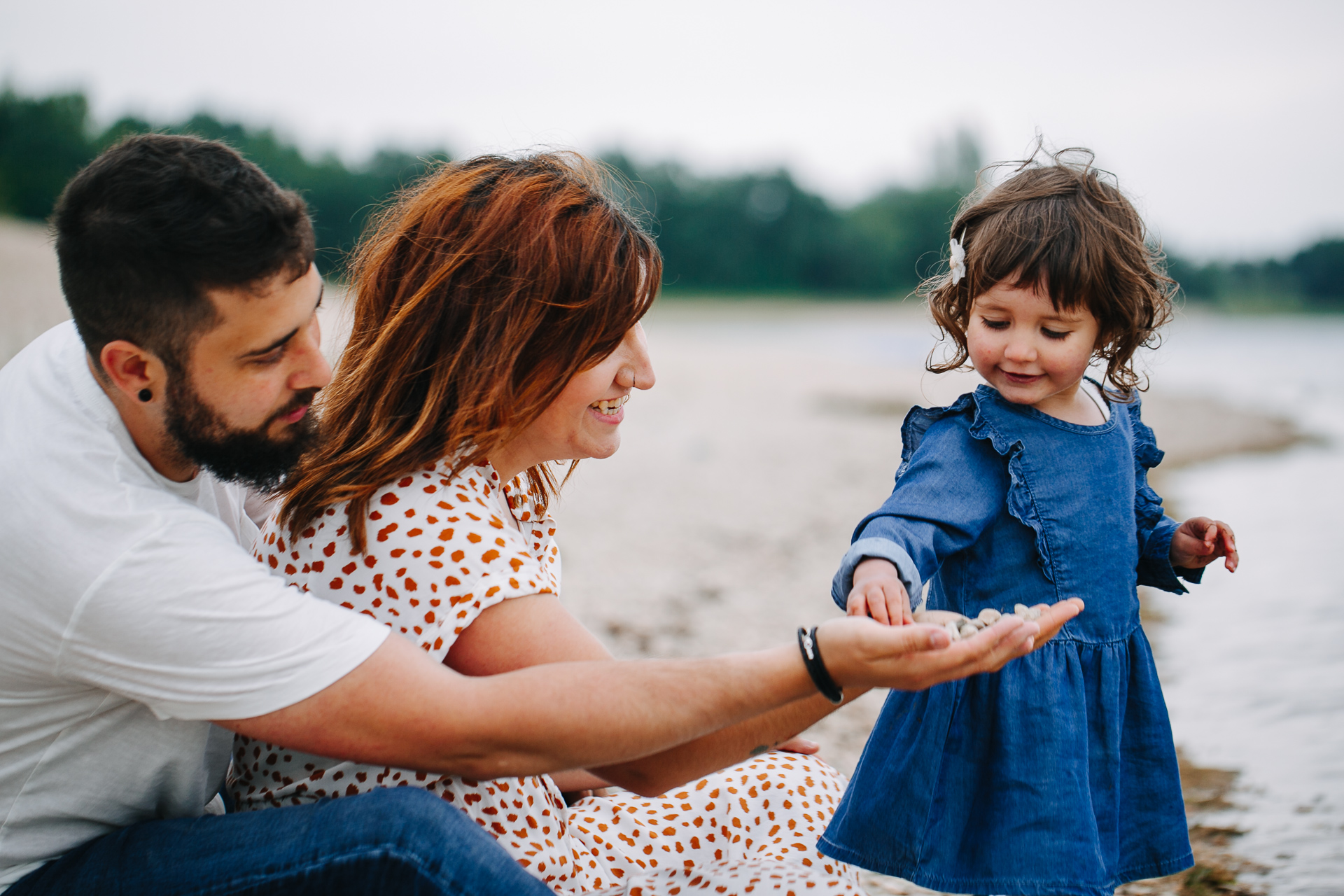 fotos de familia en el campo barcelona